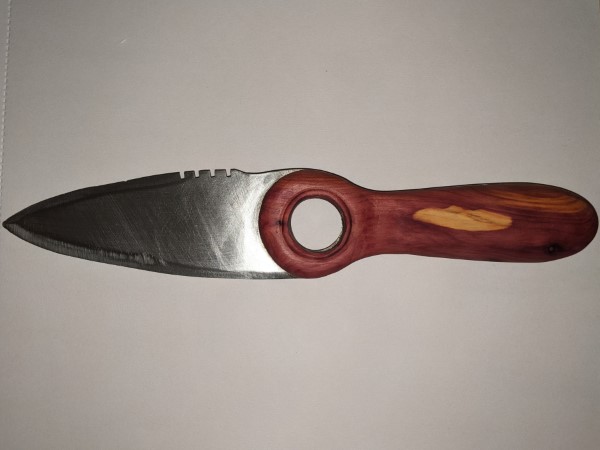 Paper Knife: Steel Blade & Solid Wood Handle